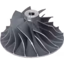 Aftermarket compressor wheel for turbocharger replacement