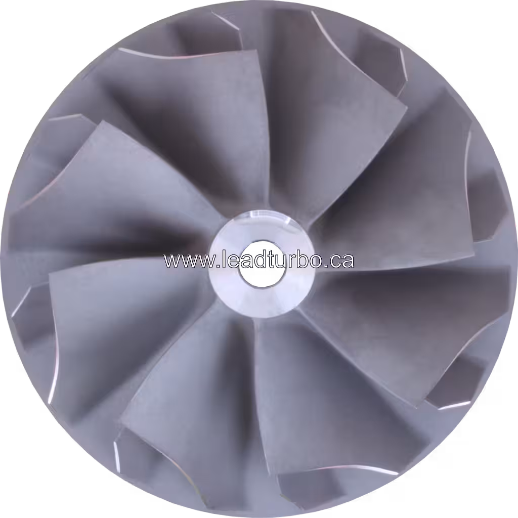 Cummins KTTA19 turbo compressor wheel replacement