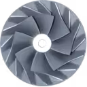 Aftermarket turbo compressor wheel replacement part