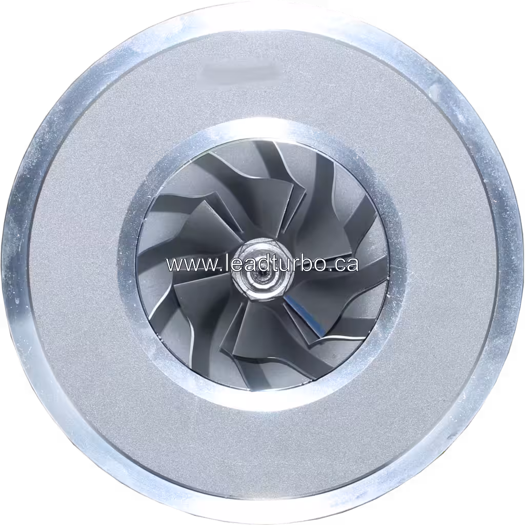 Core GT4082S 4497390010 vue avant avec roue compresseur et turbine