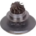 Vue de dessous à 45 degrés du core de turbocompresseur FOR 04299152