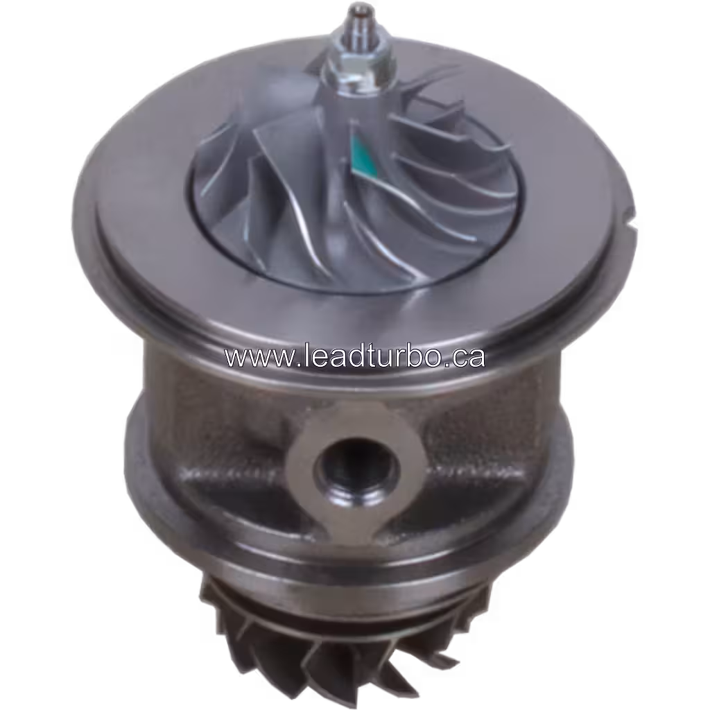 Core TD025M-06T 2 8 vue dessus montrant la roue turbine