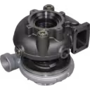 Marine diesel turbocharger side view