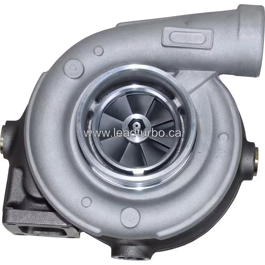 Cummins K19 turbocharger mounting flange detail