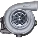 Cummins K19 turbocharger mounting flange detail