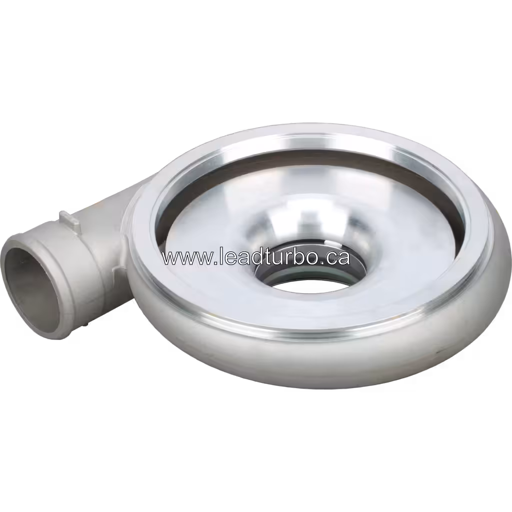 HX82 Compressor Housing FOR 4038022 CH for Cummins Premier 700HP bottom 45 degree view