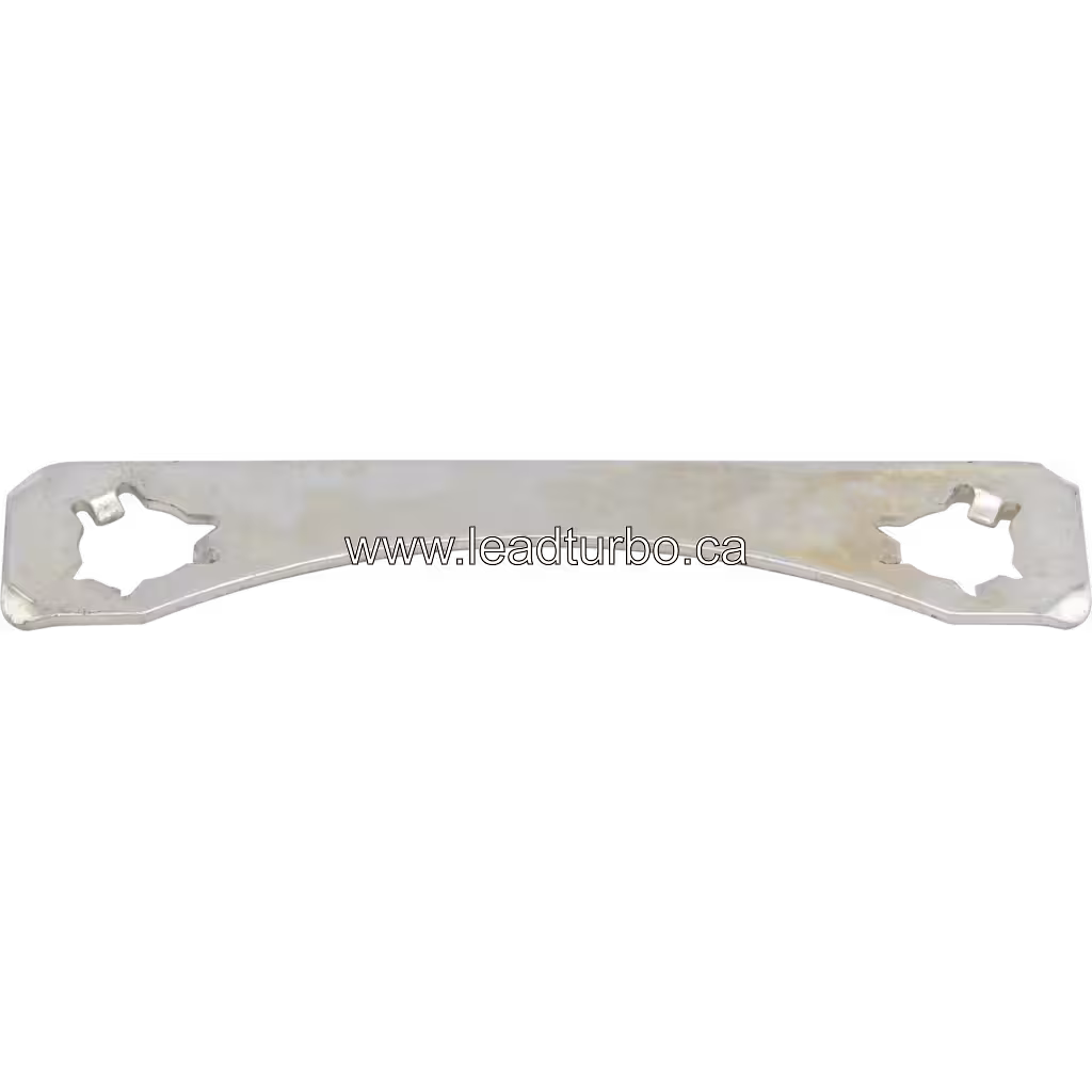 HX83 Turbocharger Clamp Plate for Cummins QSK38 Construction Equipment bottom 45 degree view