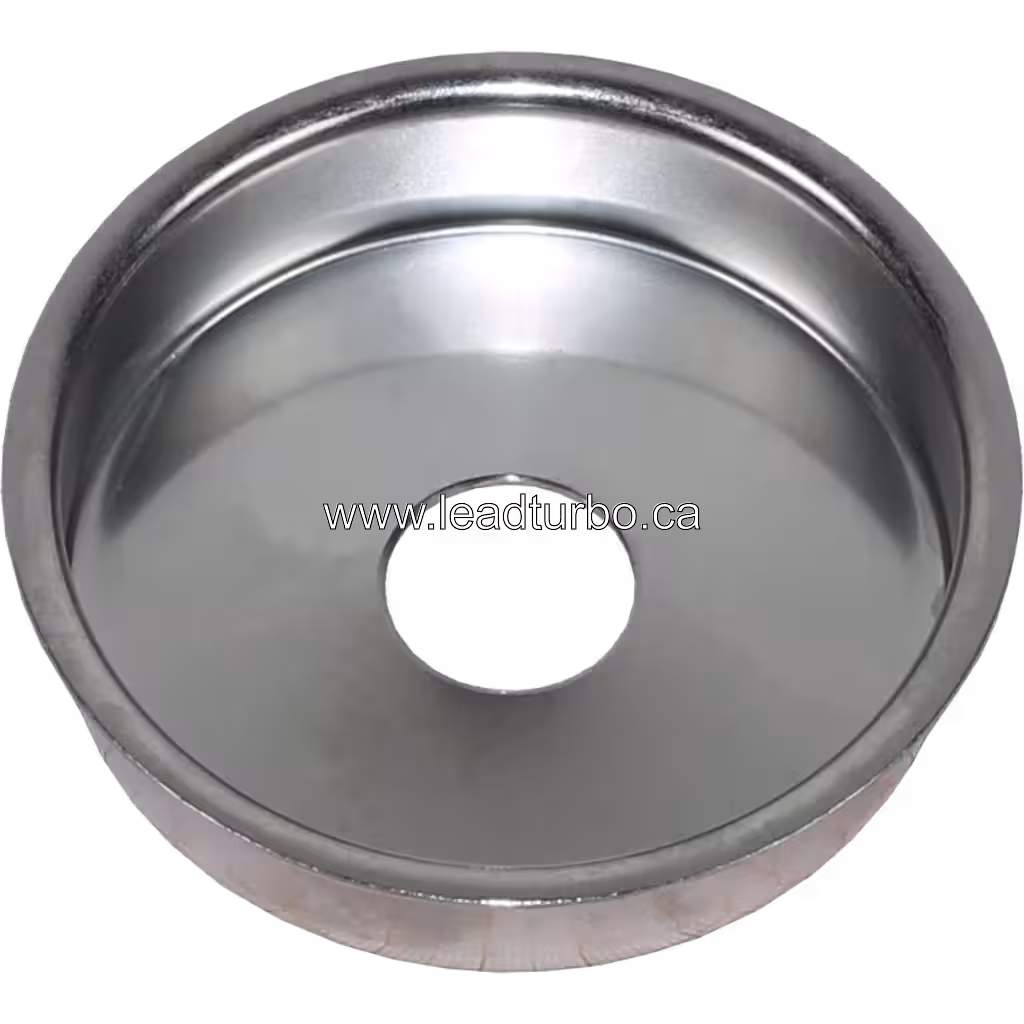 Heat shield 53319707134 HS vue de bas, surface intérieure concave