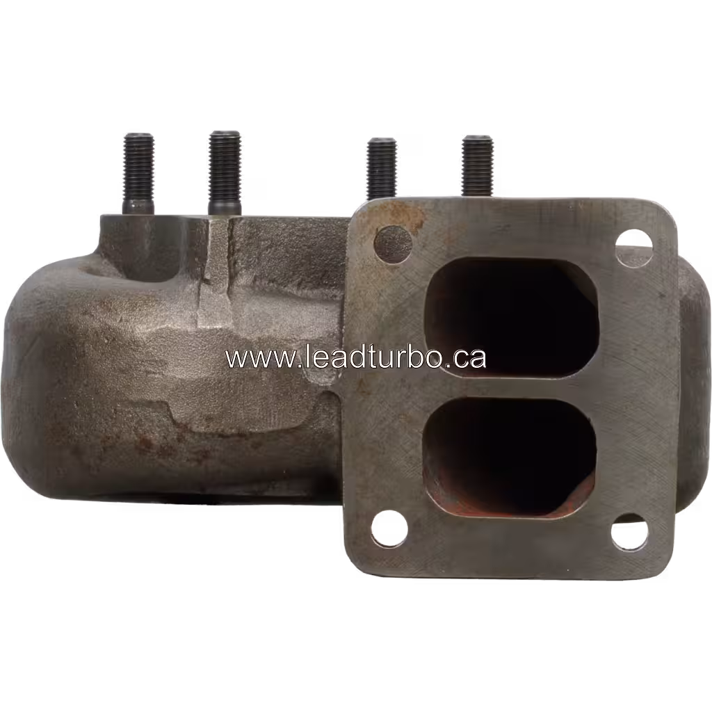 NH178343 turbine housing front view with two-port flange