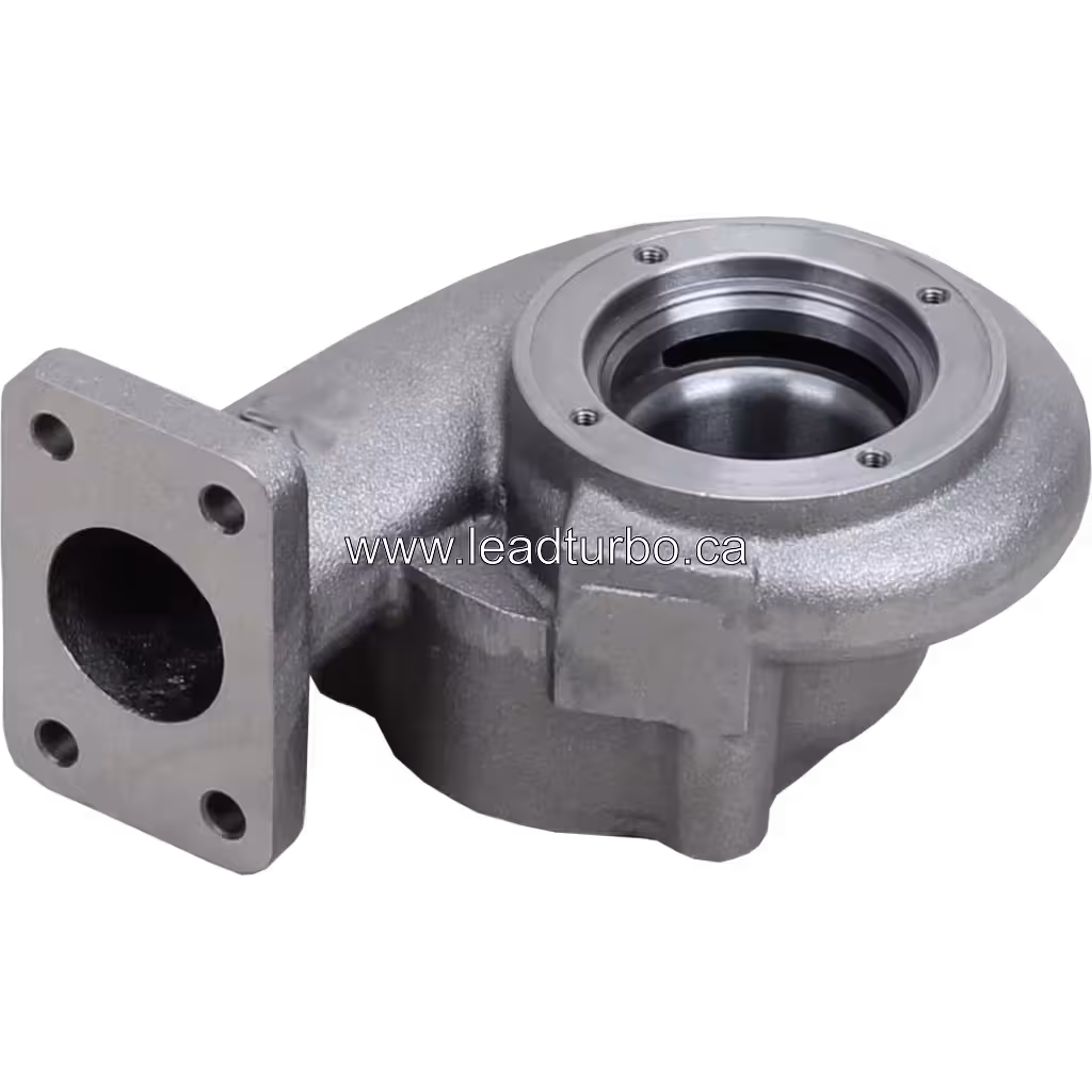 CAT 3054C turbocharger turbine housing flange detail