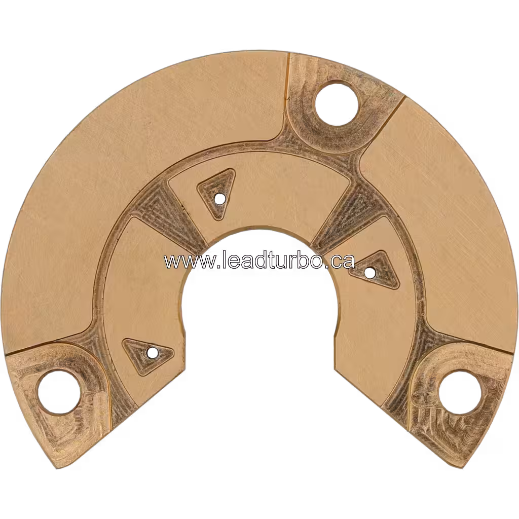 Palier d'appui de turbocompresseur GTA5008B pour CAT C15 top view
