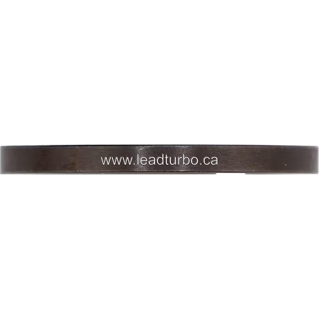 Vue de profil d'un piston ring métallique fendu pour turbo TD09L-34QRC