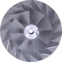 Roue compresseur 3593926 HX82 pour Cummins QSK78 thumbnail 1