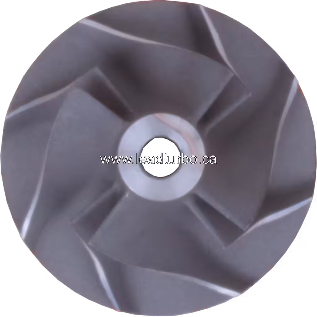 Roue compresseur turbo RHB31GW vue de face