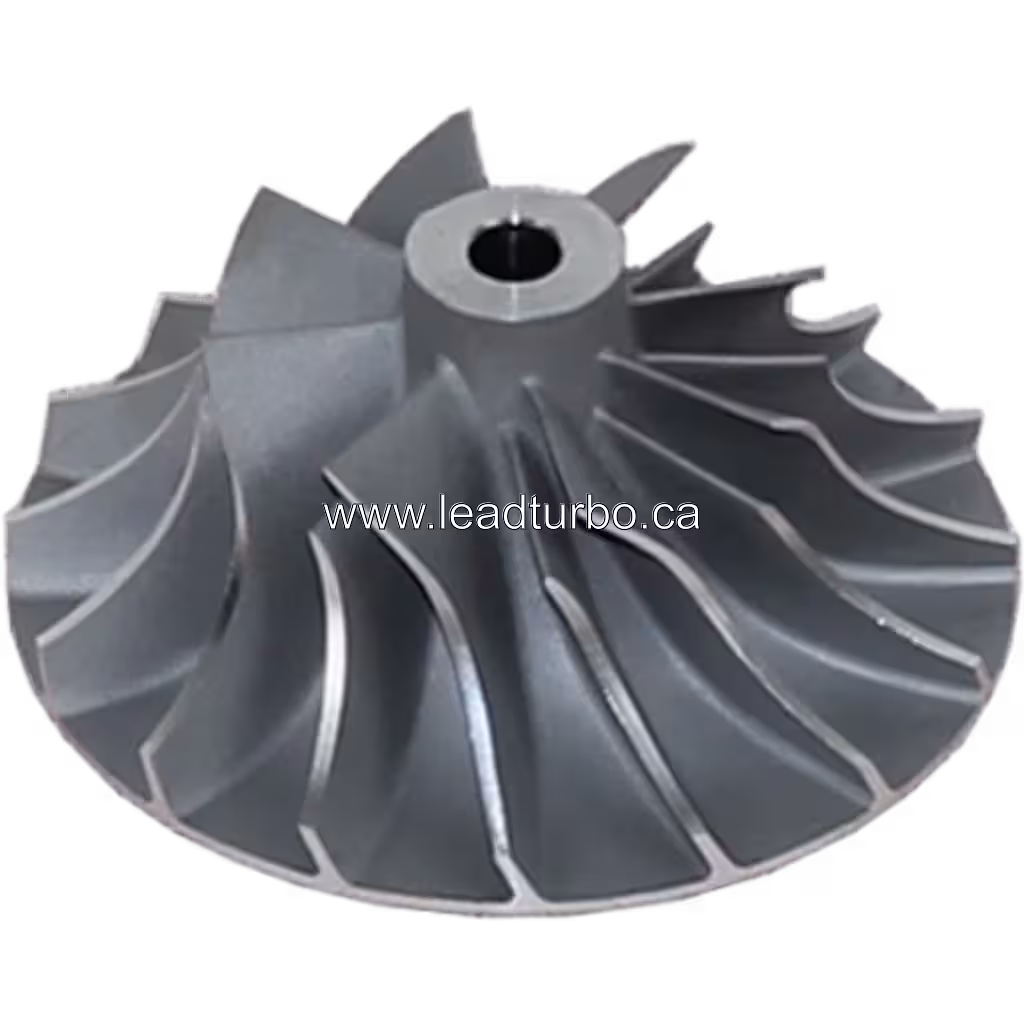 Roue de compresseur FOR 465088-0001 CW vue de dessus