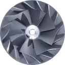 Détail de la roue de compresseur 3537152 LeadTurbo