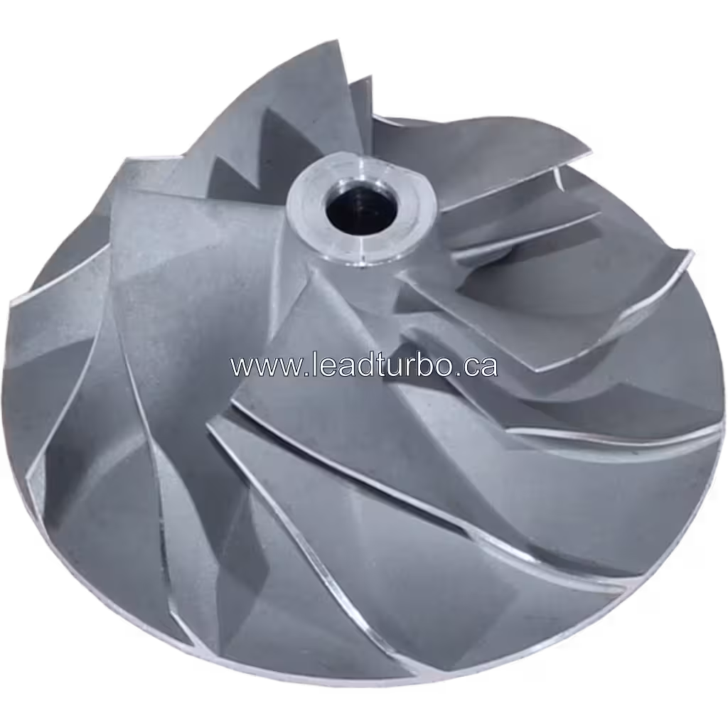 Roue de compresseur VA860088 CW en métal avec aubes radiales pour Isuzu 6BG1-TCI