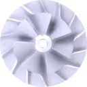 Roue de compresseur de turbocompresseur pour Volvo TCD2013L04-2V