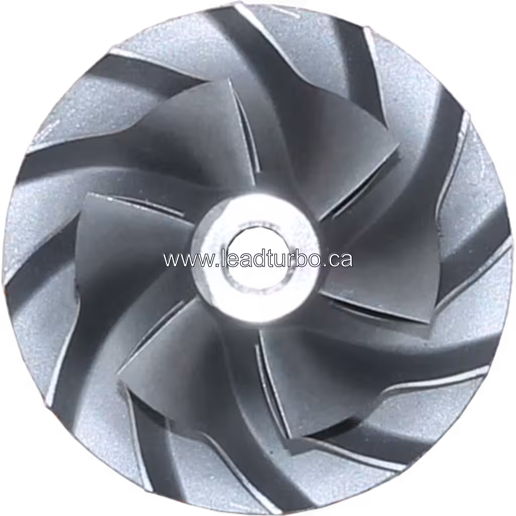 Détail de la roue de compresseur turbo J96