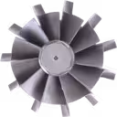 Roue de turbine turbocompresseur J96 pièce de rechange