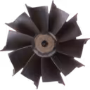 Détail de l'arbre fileté de la roue turbine 1005051