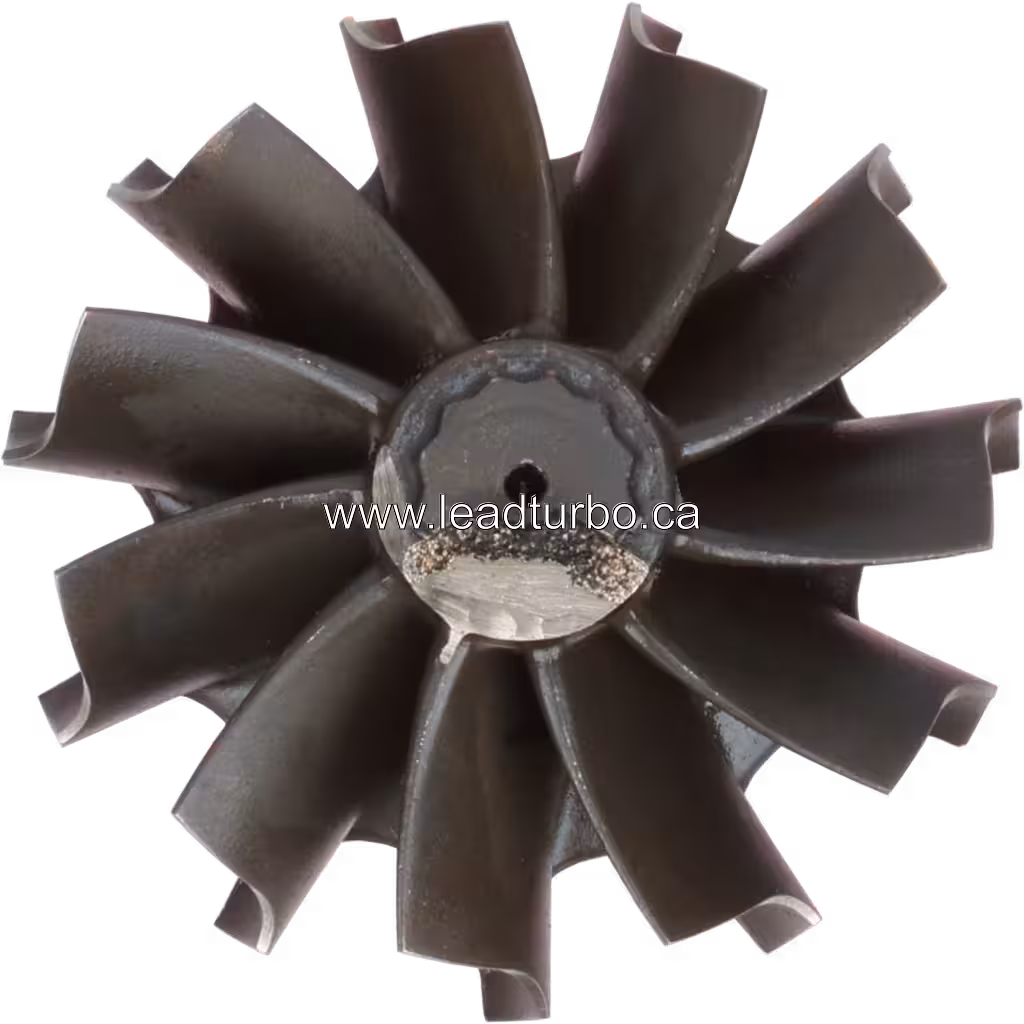 Roue turbine FOR VA290021 TW vue de dessus montrant le nombre de pales