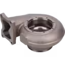 Vue de bas de la turbine housing HX83 avec corps en forme de volute