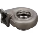 Turbine housing HX83 vue de dessus avec ouverture d'admission usinée
