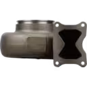 Turbine housing HX83 FOR 3774246 TH vue avant en métal gris