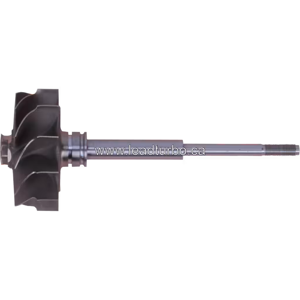 Aftermarket turbine wheel for turbocharger replacement