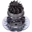 Komatsu S6D95 turbo core component view