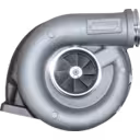 Heavy duty truck turbocharger packaging