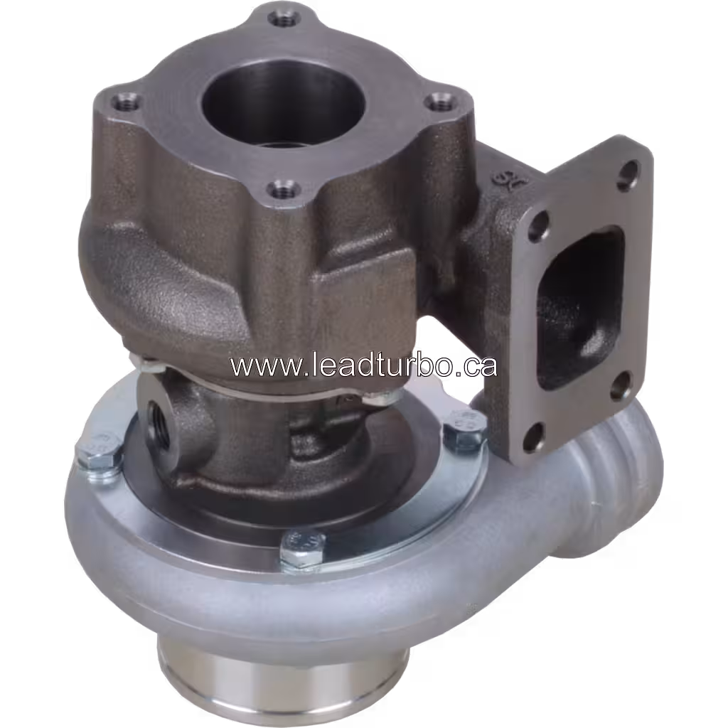 Turbocompresseur 03050485 S100 pour moteur Deutz BF4M2012C bottom 45 degree view