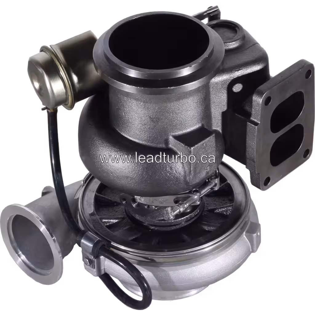 Vue de dessus du turbocompresseur 23528065 pour Detroit Diesel Series 60