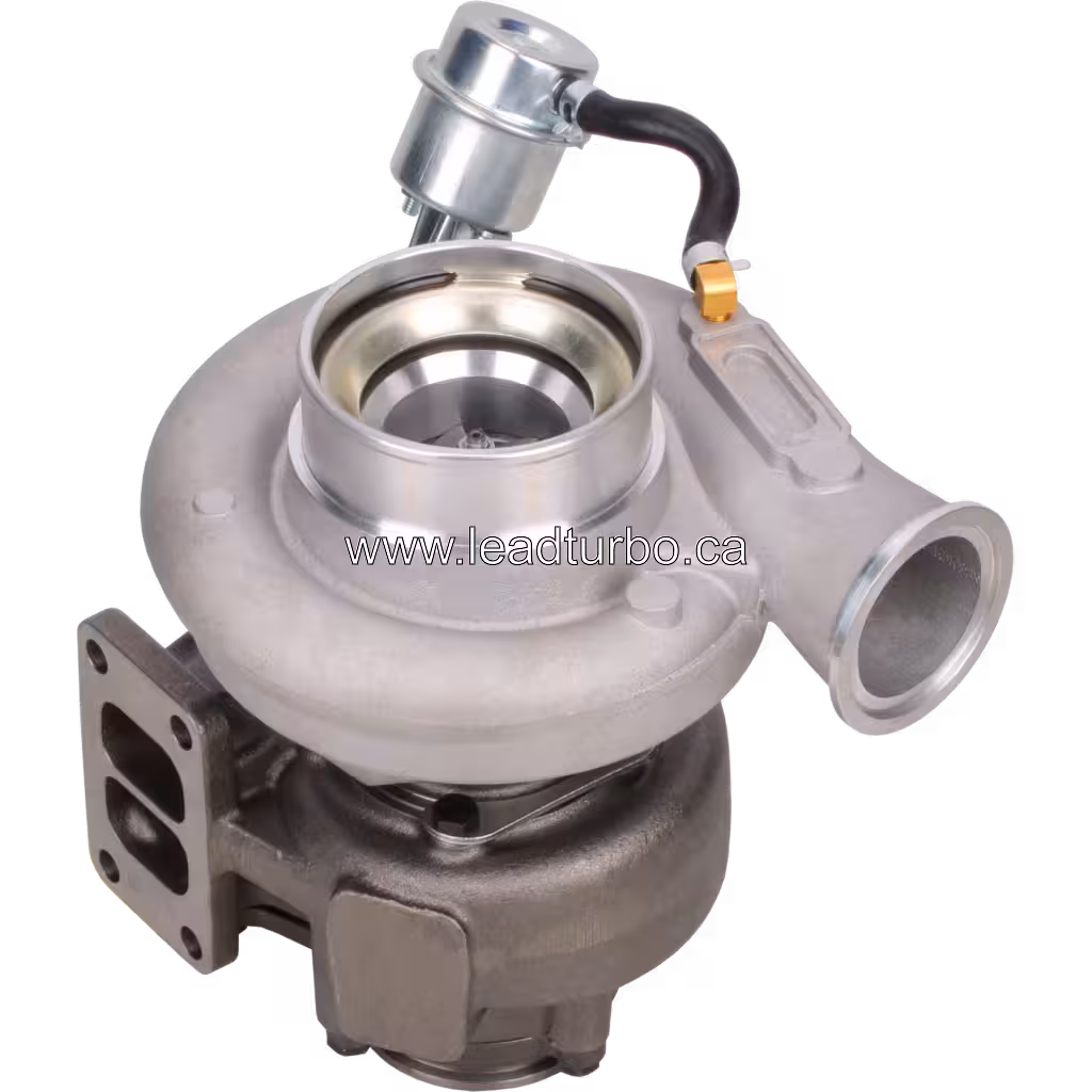 Turbocompresseur 2836065 HX35W pour Cummins QSB Tier-3 45 degree view