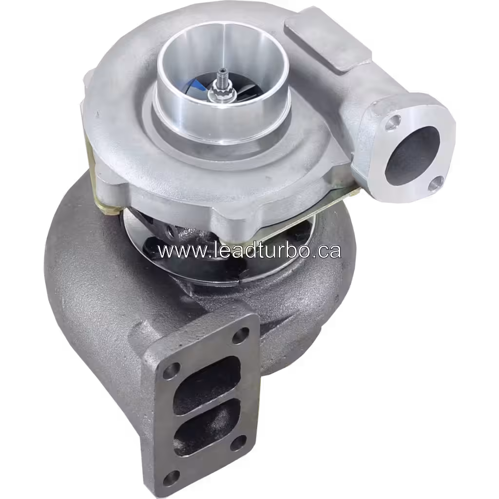 Turbocompresseur 3520967199 vue supérieure 45 degrés montrant l'actionneur et le carter