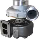 Turbocompresseur 5109100-7527 S3B avec boîtier de compresseur argenté et boîtier de turbine gris