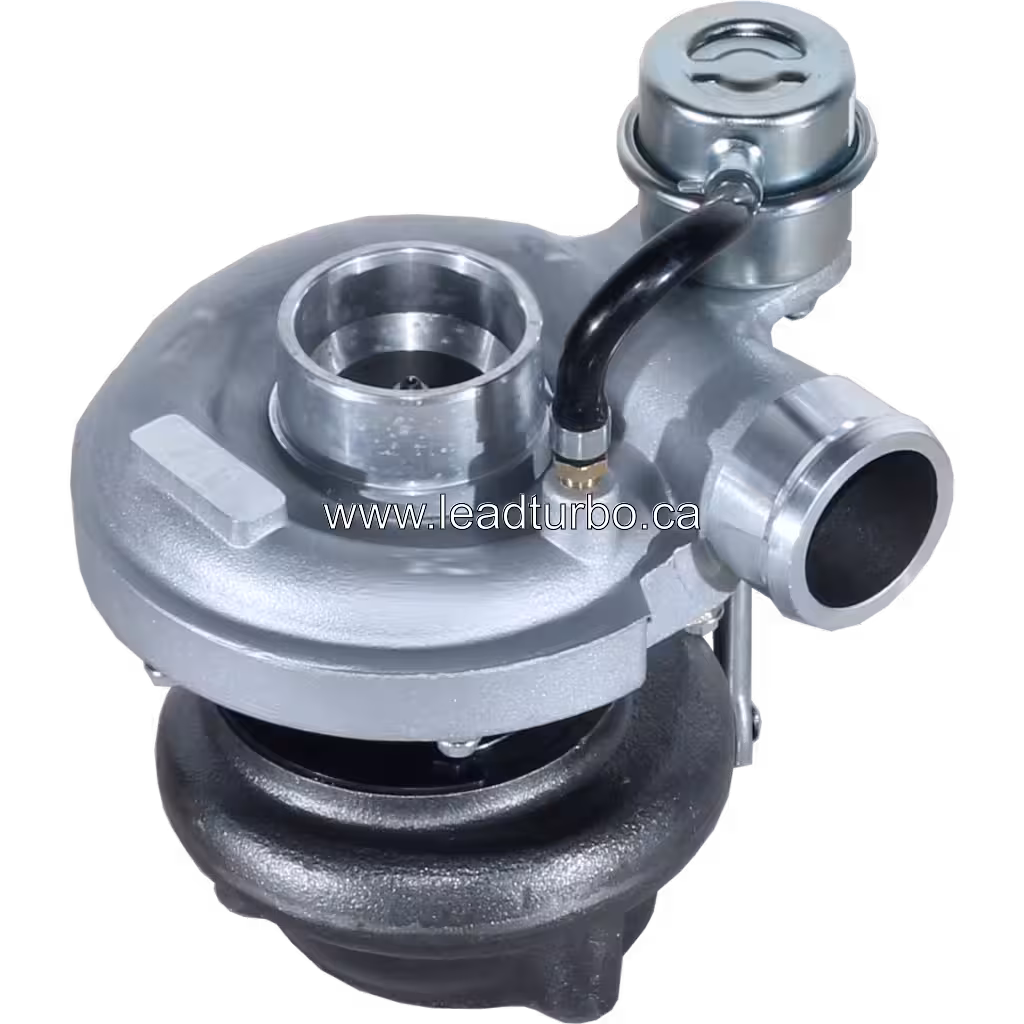 Vue du boîtier compresseur usiné du turbocompresseur CAT 3054C