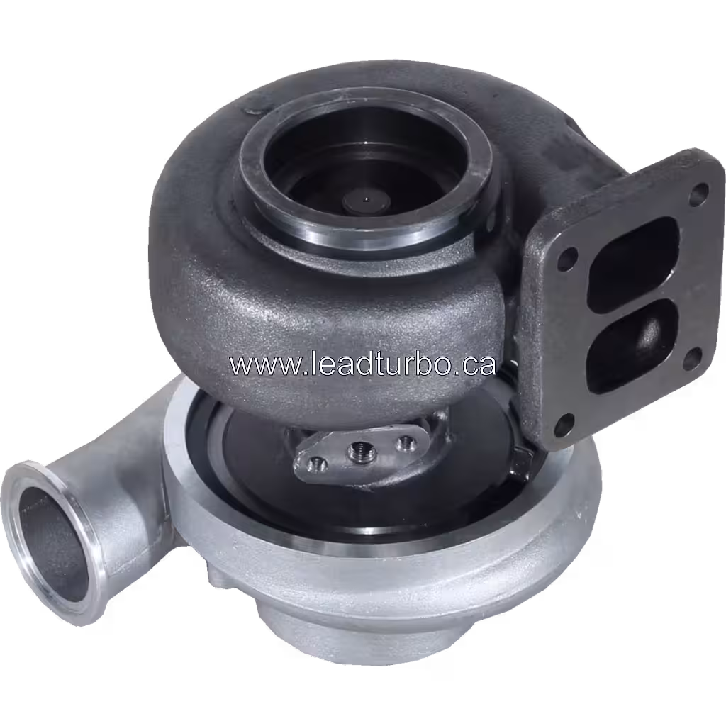 Assemblage turbocompresseur HX40 avec bride V-band et carter central
