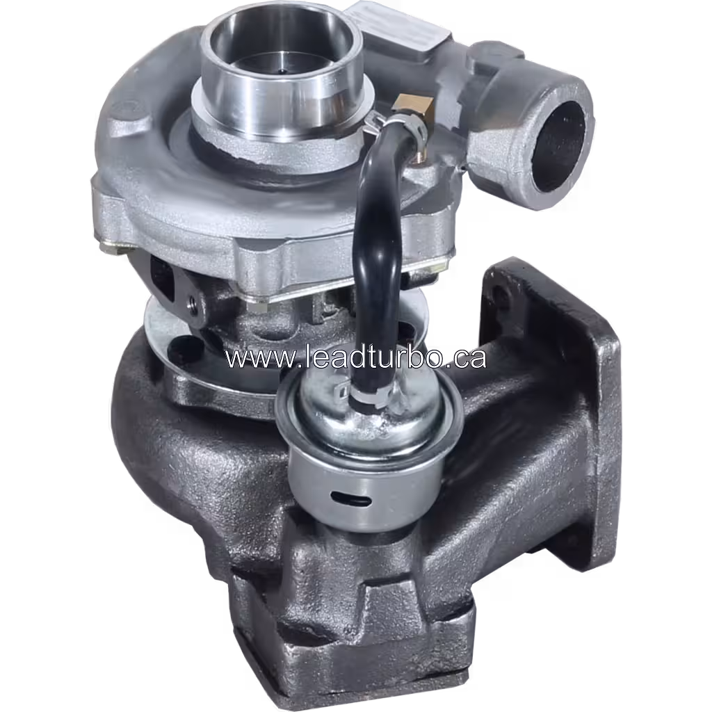 Vue avant du turbocompresseur Perkins 3860cc