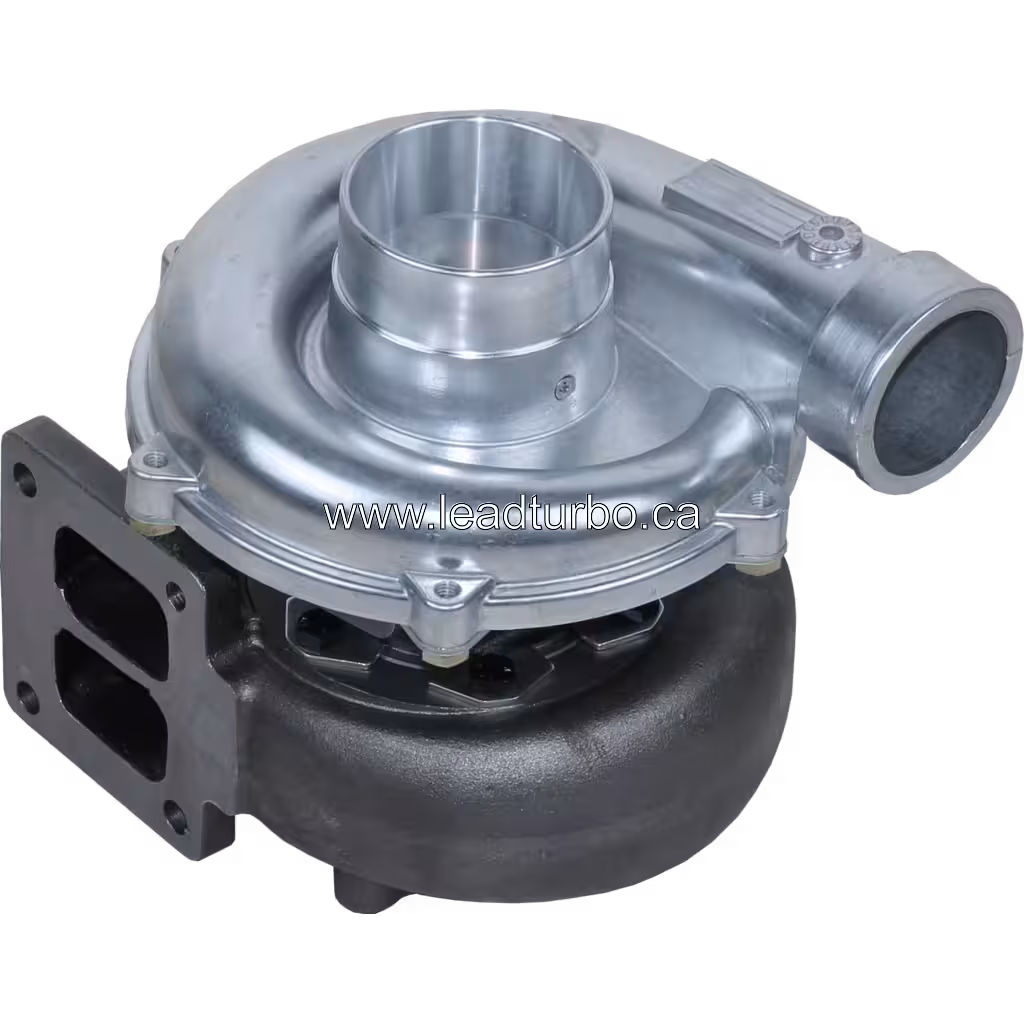 Vue avant du turbocompresseur Isuzu 6BG1(CIAF)