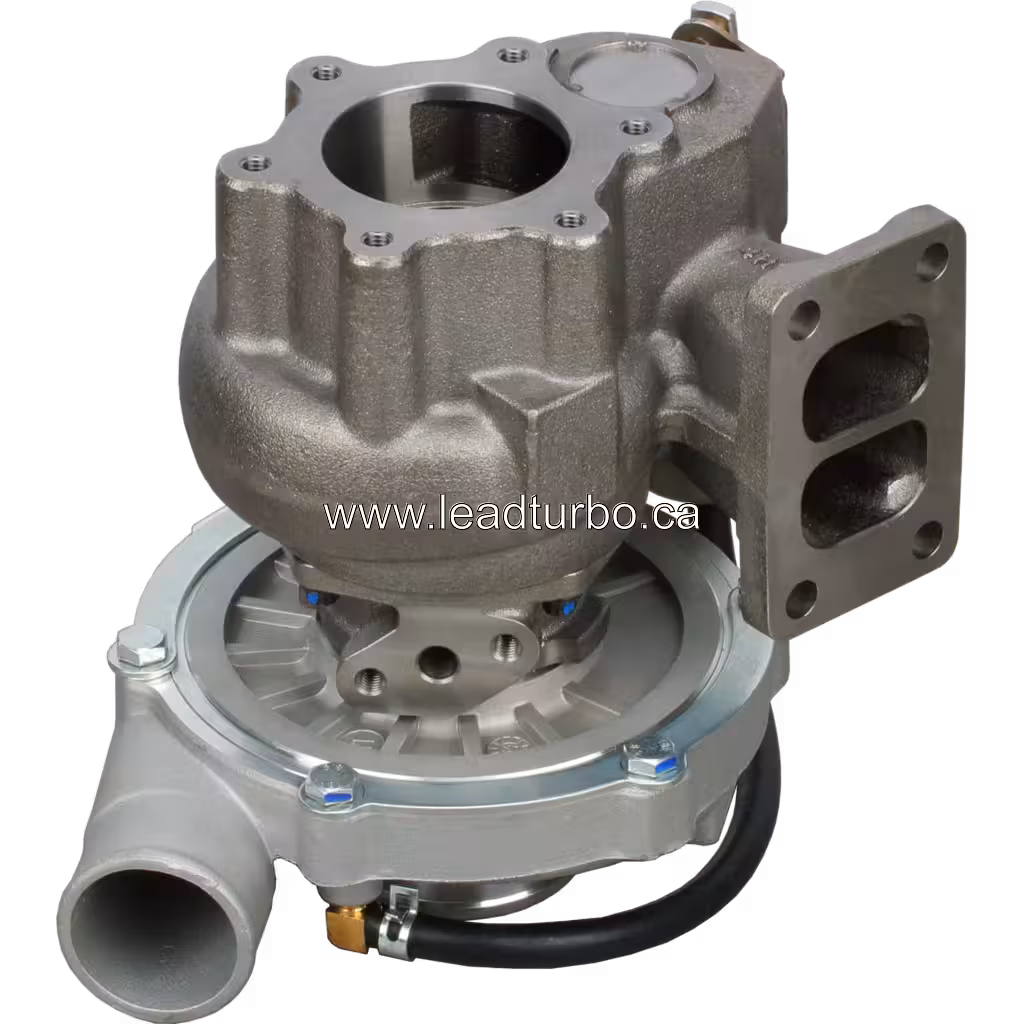 10R9575 GT3571S Turbocompresseur pour Perkins Vista 6 177HP bottom 45 degree view