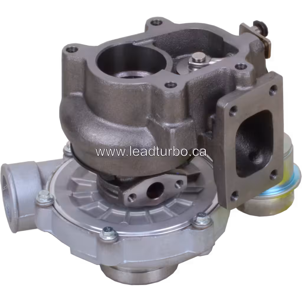 GT22 turbocharger compressor housing and inlet