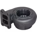 1138465 turbine housing bottom view with turbine wheel opening
