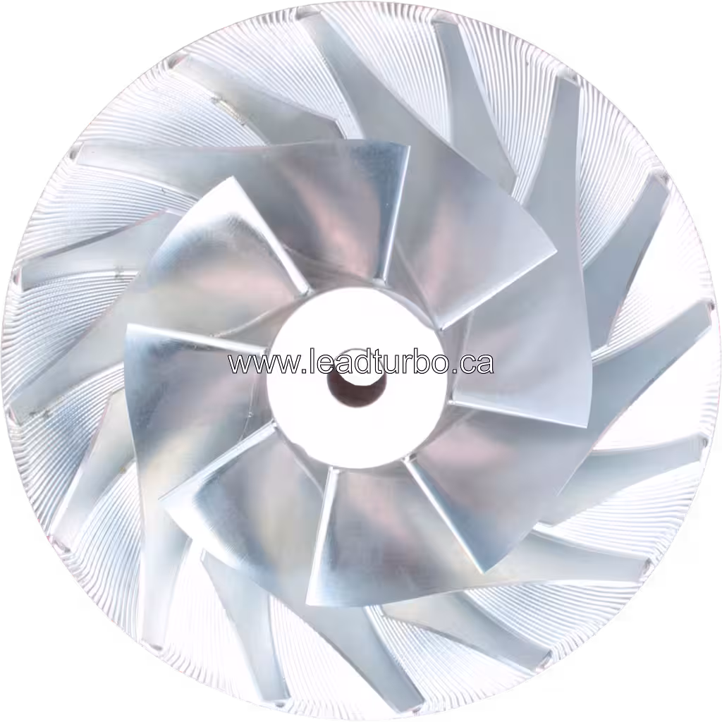 2836604A HX83 compressor wheel front view showing central hub and radial blade design