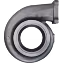 2838541 TH HX83 Turbine Housing for Cummins QSK38 thumbnail 4