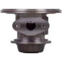 312485 S2B turbocharger bearing housing front view with mounting bracket