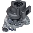 320 06079 Turbocharger side view with mounting flanges