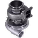 HX55 turbocharger compressor housing detail