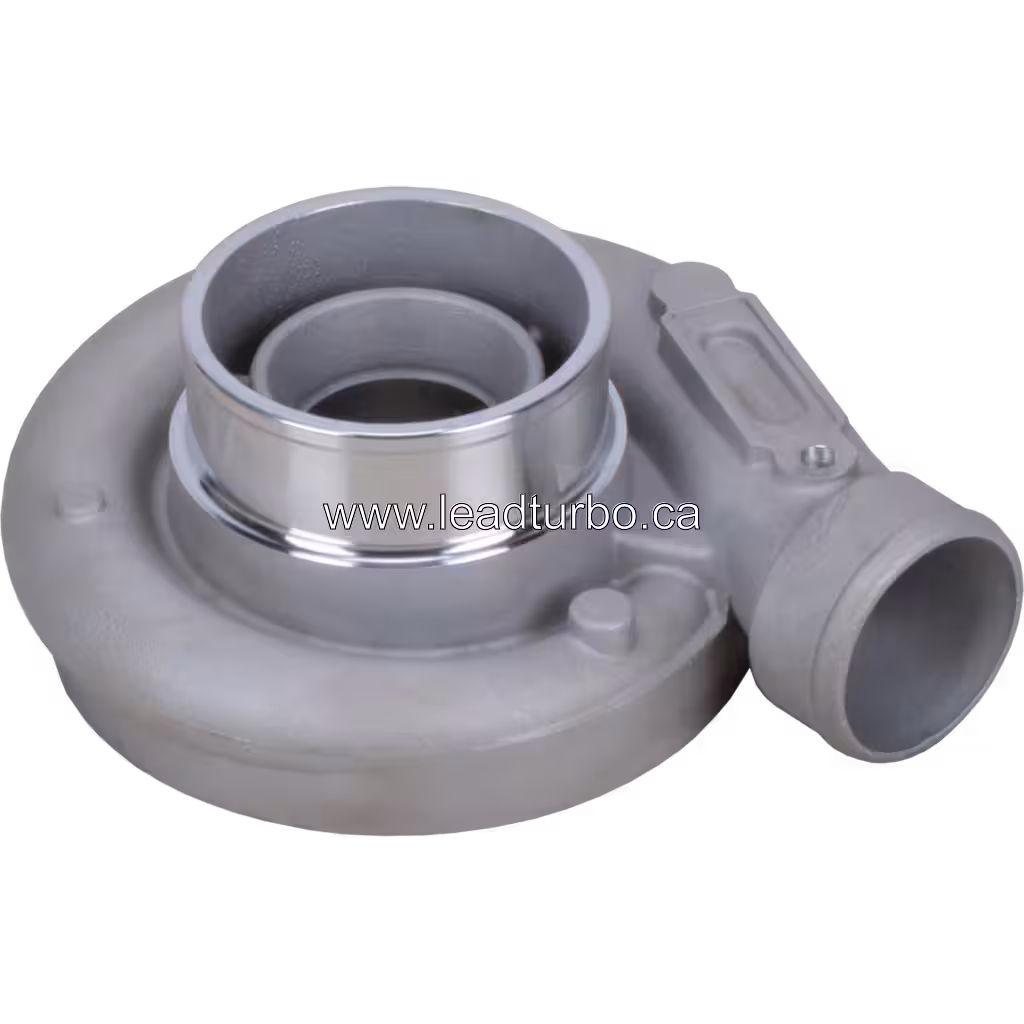 45-degree top view of IVECO 250HP compressor housing